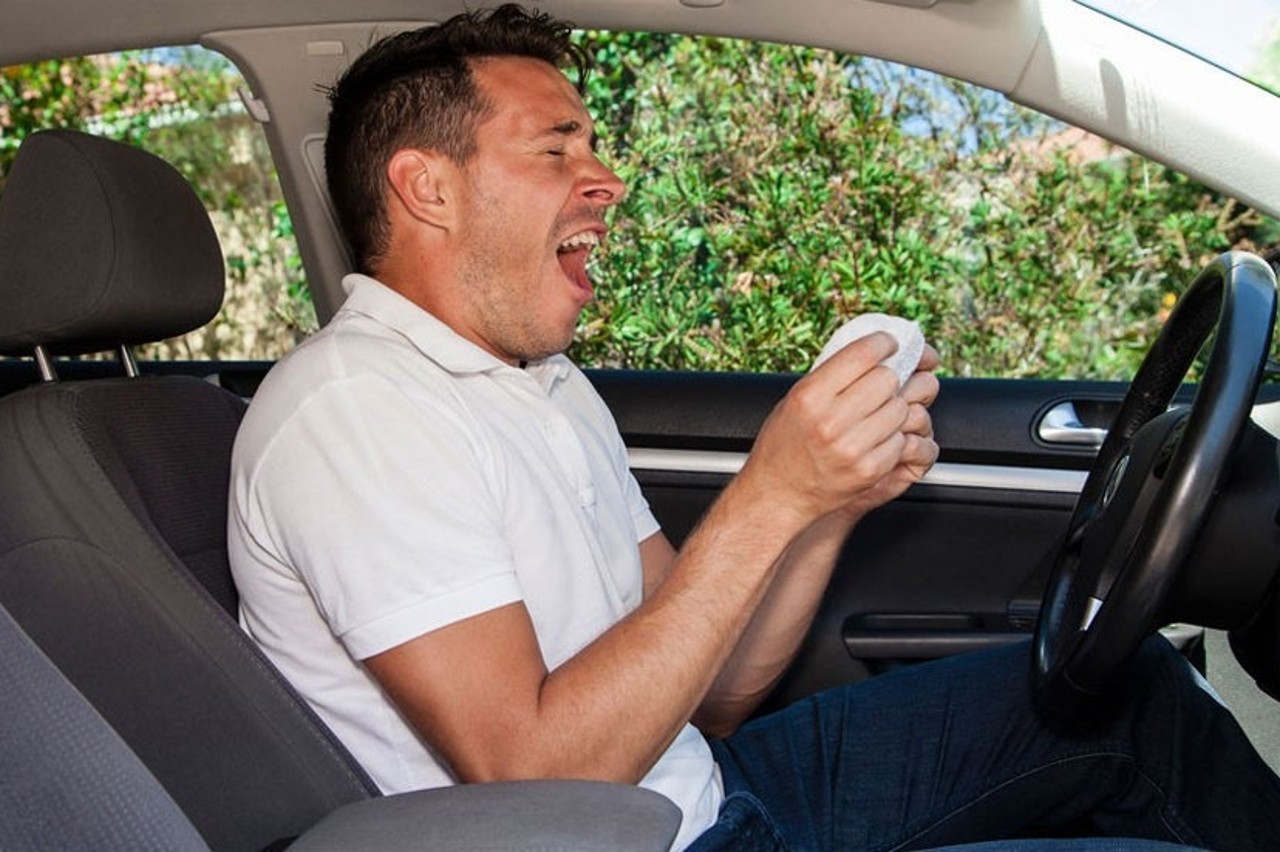 accidente conductores alérgicos