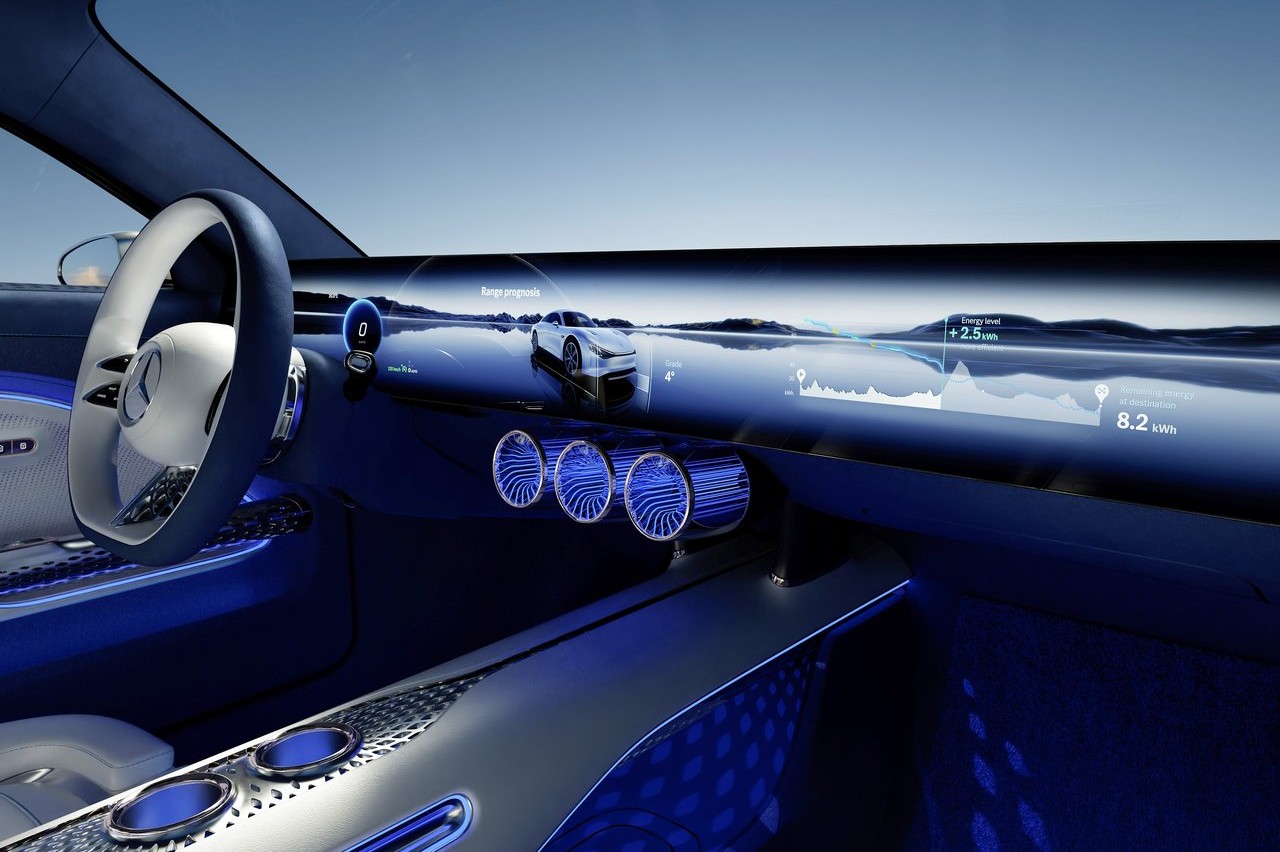 interior vegano Mercedes Vision EQXX