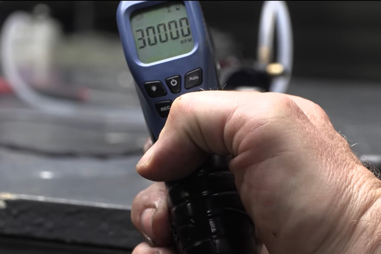 motor rotativo diminuto a 30.000 rpm