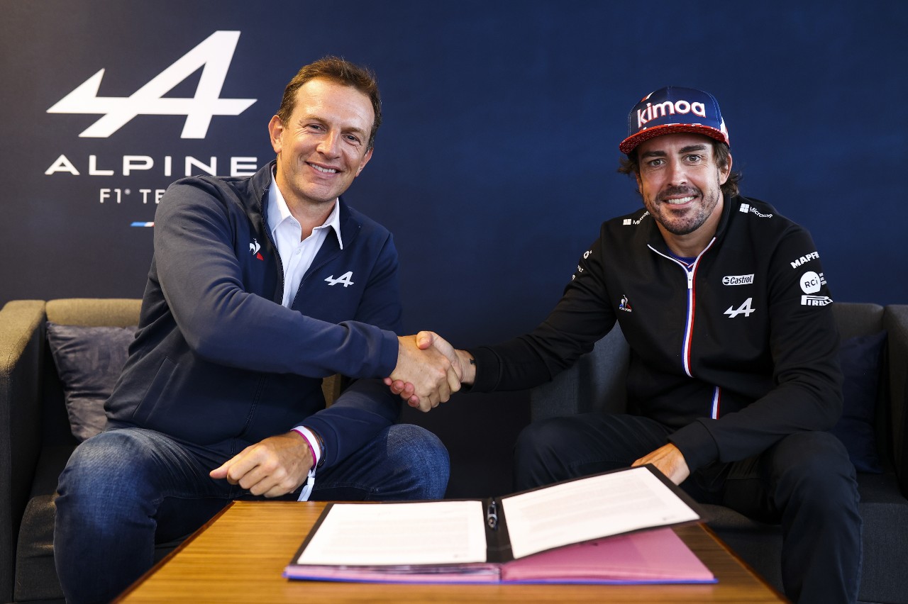Fernando Alonso mensaje Alpine