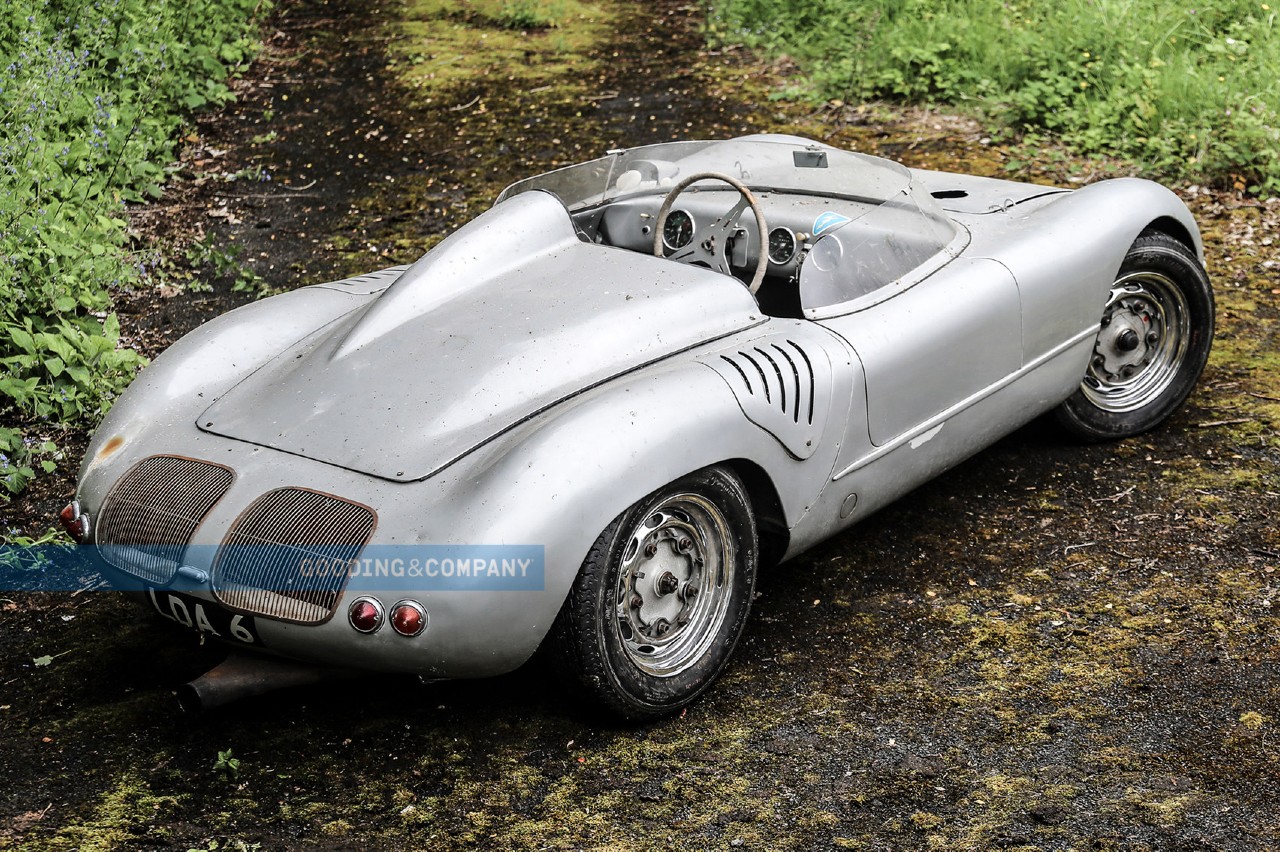 Porsche 550 Spyder abandonado 30 años