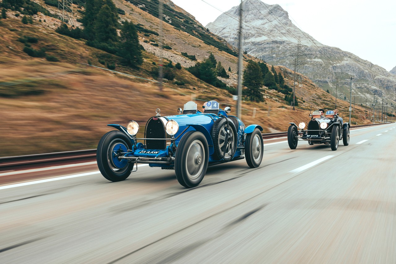 mejores imagenes bugatti Passione Engadina 2022