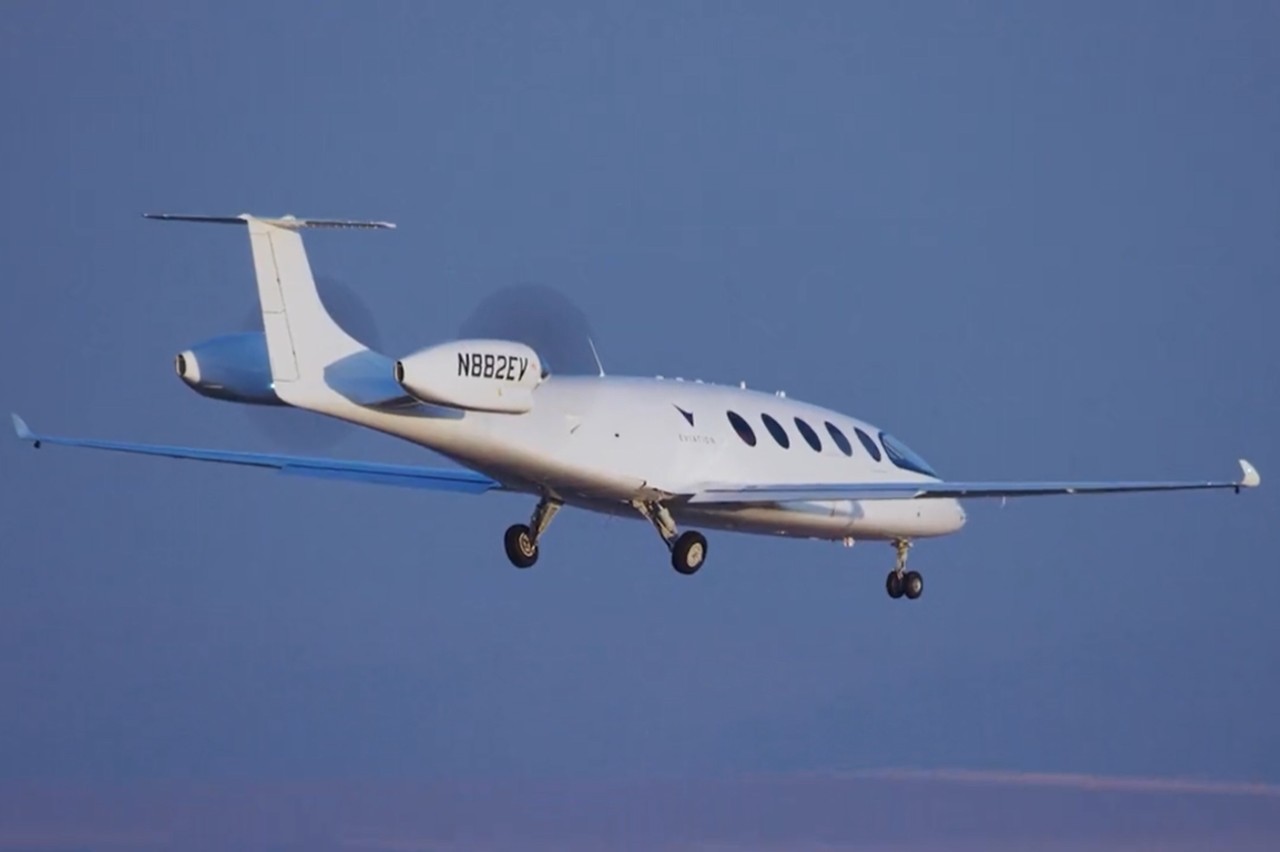 prototipo de avión eléctrico